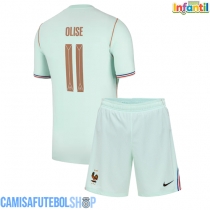 Camisa de time de futebol França Michael Olise #11 Replicas 2º Equipamento Infantil Mundo 2026 Manga Curta (+ Calças curtas)